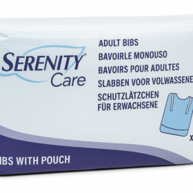 BAVOIR JETABLE ADULTE à poche 38x70 cm