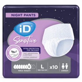 ID PANTS SENSITIVE MAXI NIGHT L Culottes absorbantespng