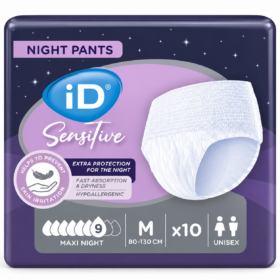 ID PANTS SENSITIVE MAXI NIGHT M Culottes absorbantes