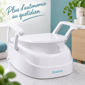REHAUSSE WC SMARTFIX + ACCOUDOIRS